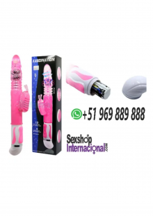 VIBRADOR SOFISTICADO-FASCINATION-RABBIT DOBLE ESTIMULACION-SEXSHOP LIMA 981196979 